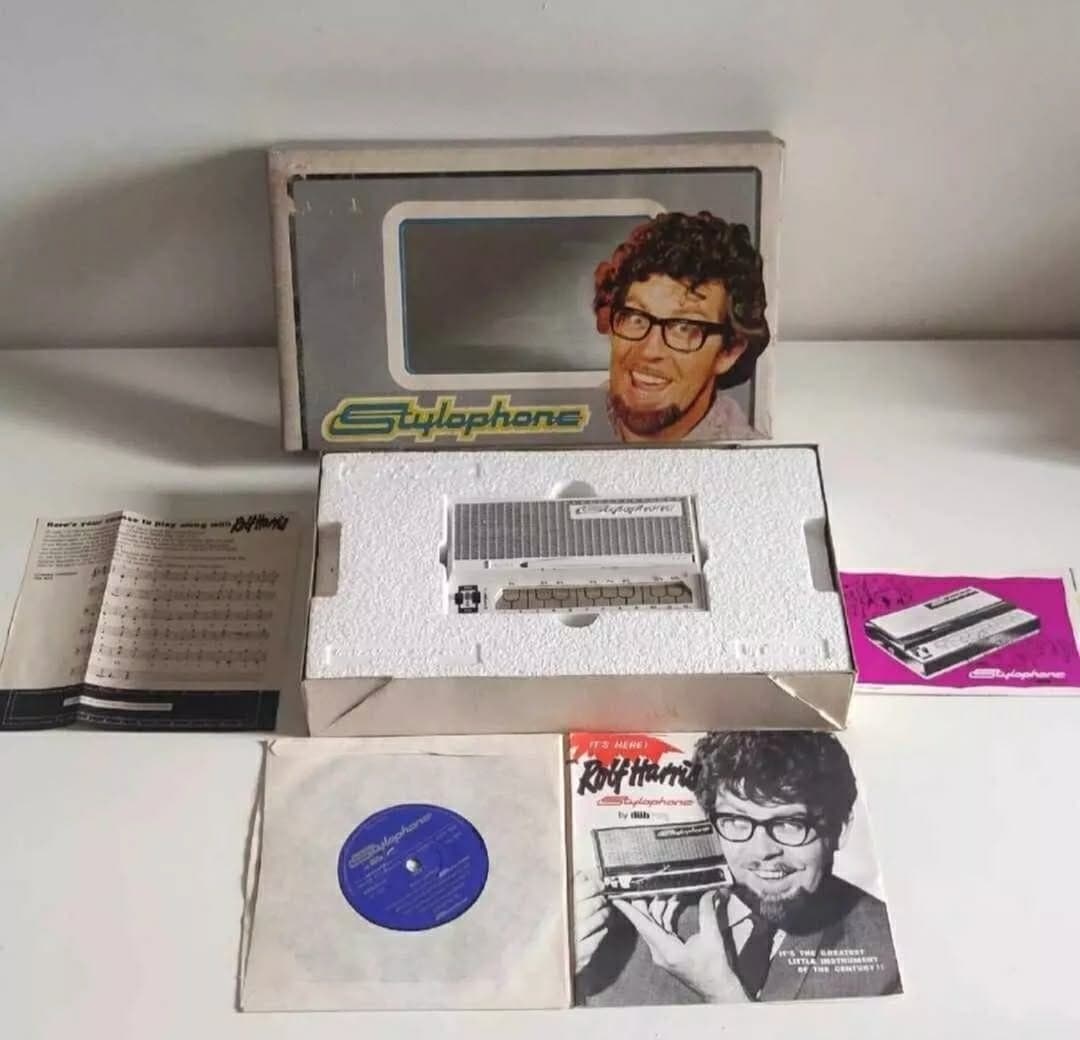 1970's Rolf Harris Stylophone Pocket Electronic Organ UNTESTED