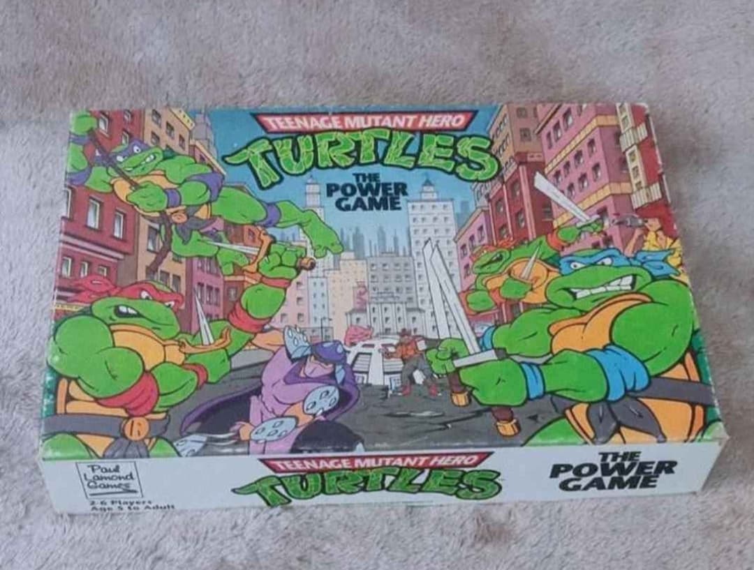 1990 Teenage Mutant Ninja Turtles The Power Game