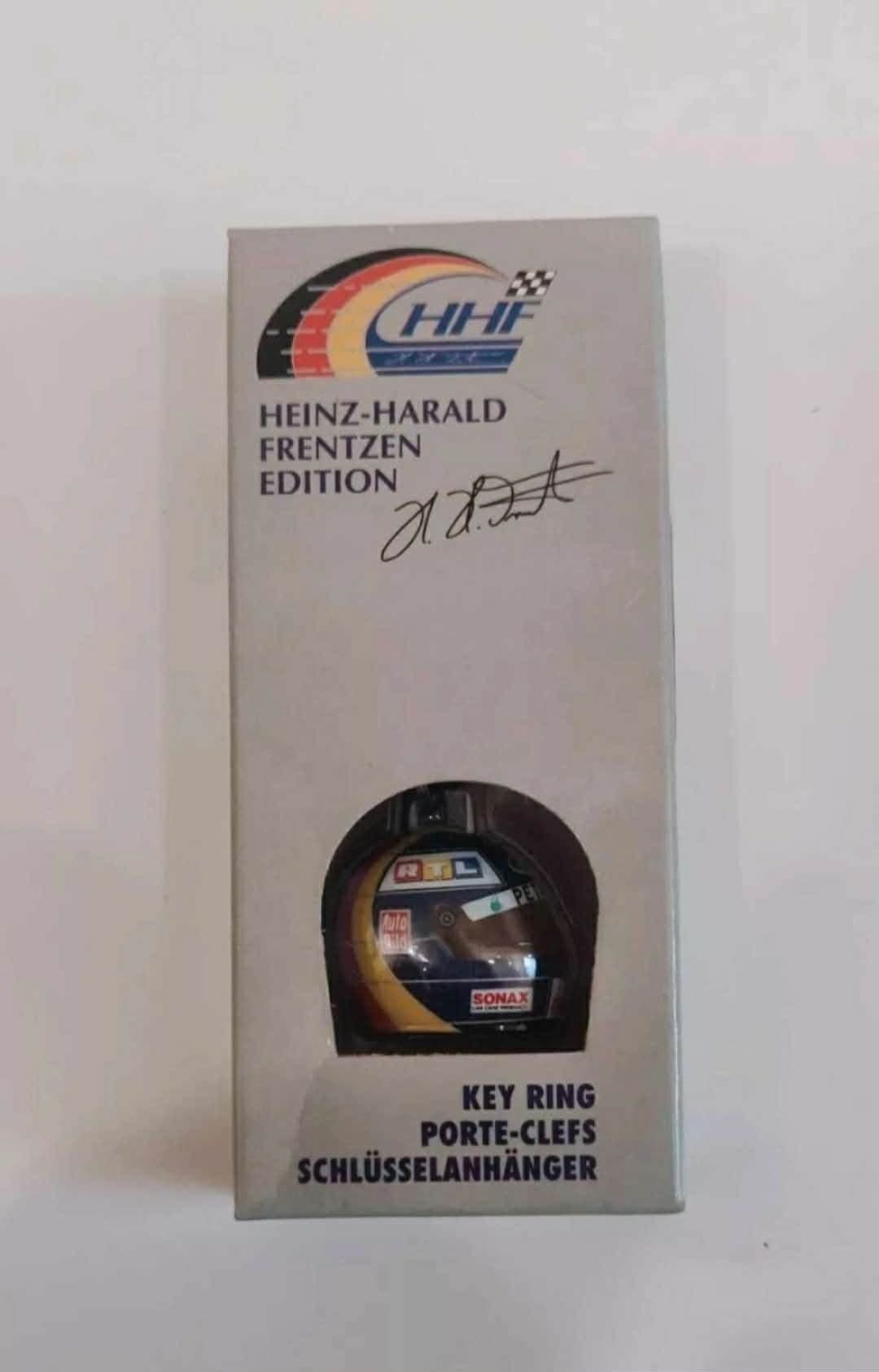 Formula 1 Minichamps Helmet Heinz Harald Frentzen Edition Key Ring Red Bull