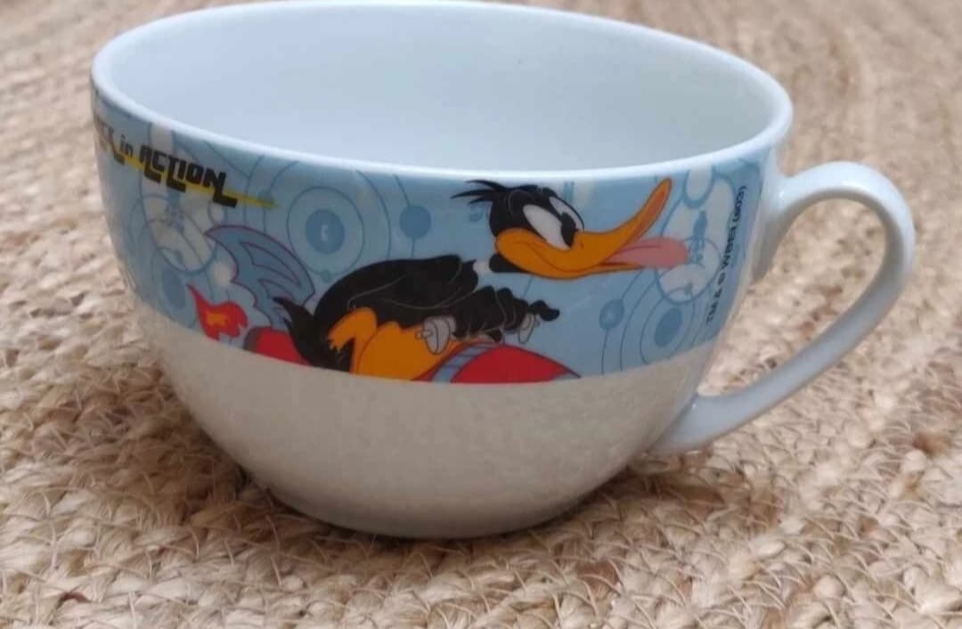 Looney Tunes Back in Action - Daffy Duck Bugs Bunny Marvin the Martian Large Mug