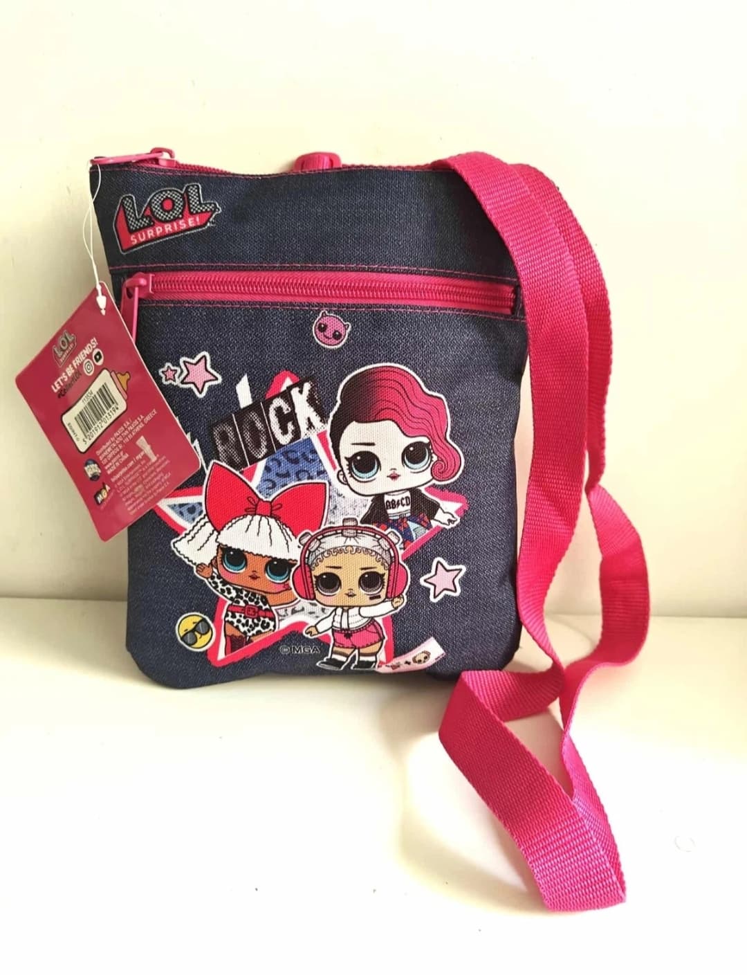 LOL Surprise Glamour Shoulder Bag 8" by 9" New with Tags