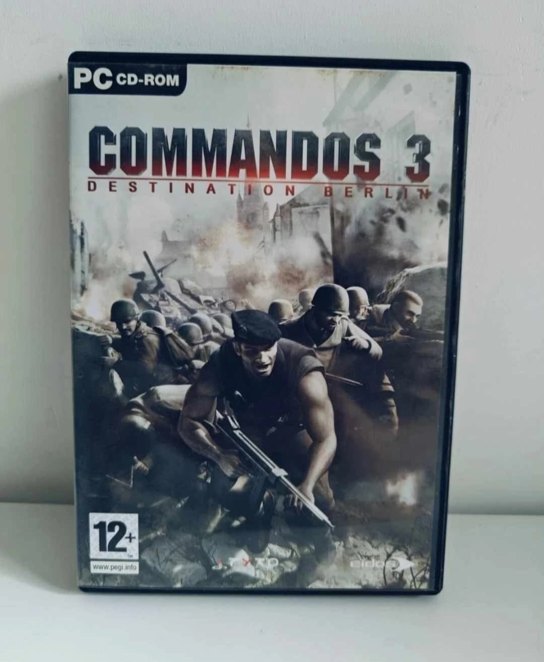 Commandos 3 Destination Berlin PC CD-ROM Game Complete with Manual