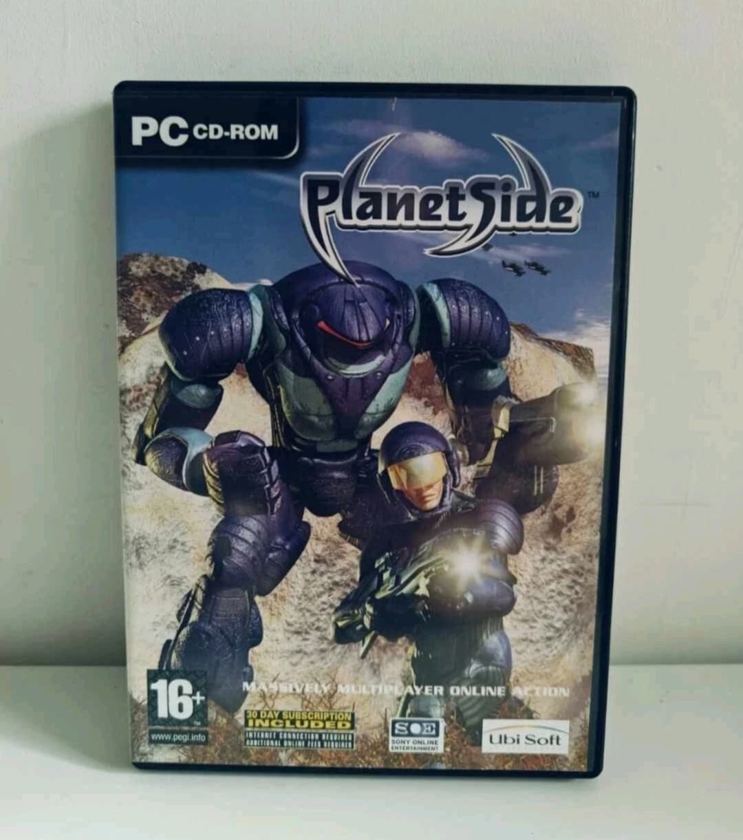 Planet Side PC-CD-ROM Game Complete with Manual 3 Disc