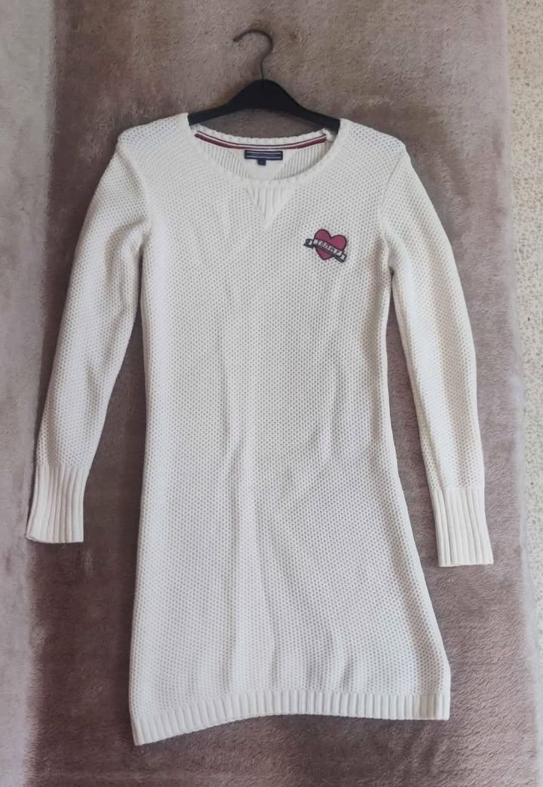 Tommy Hilfiger Girl's AME Solid Sweater Dress Size 12