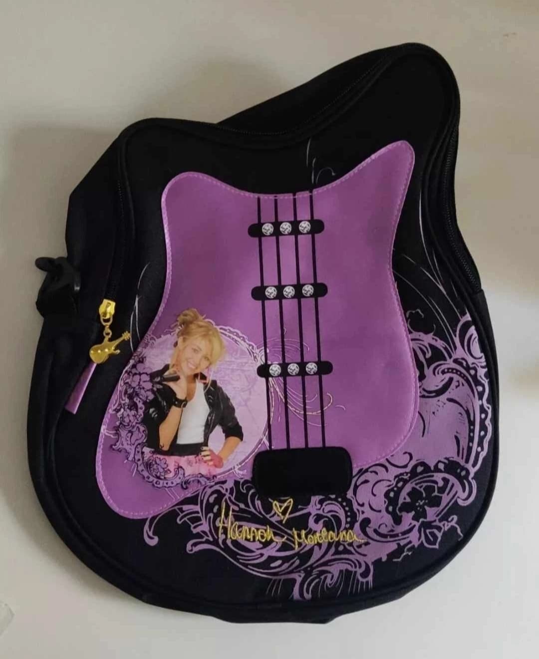 Disney Hannah Montana Guitar Shaped Shoulder Bag