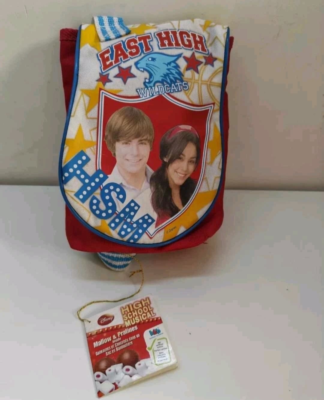 Disney High School Musical East High Wild Cats Bag - Size 6" by 7"