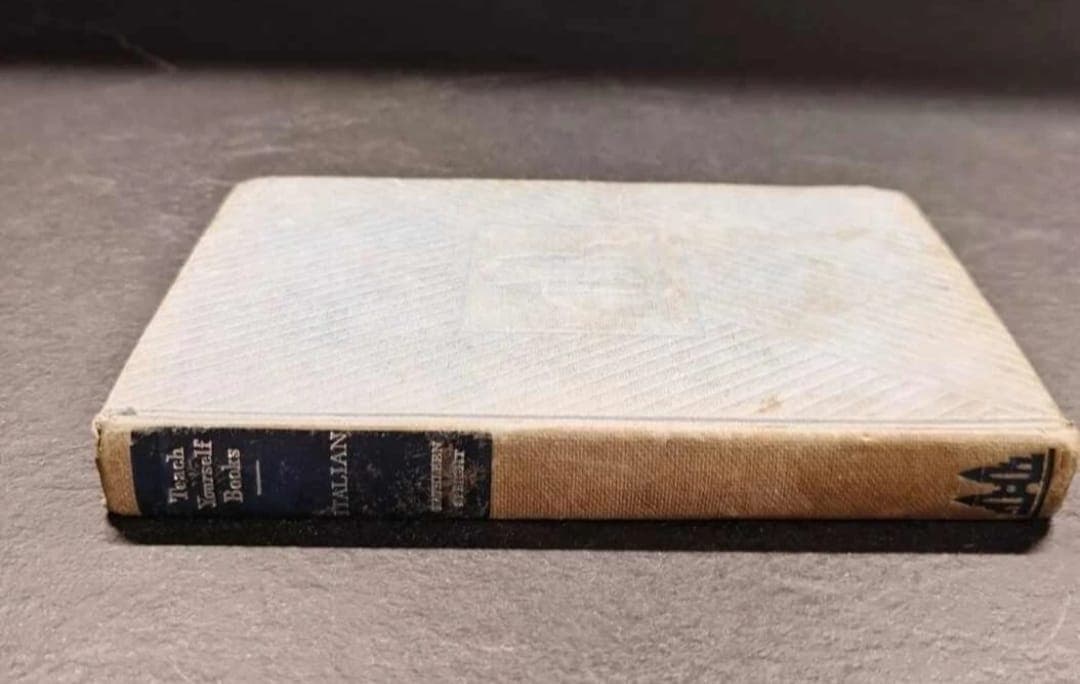 1962 Teach Yourself Books ITALIAN - Kathleen Speight