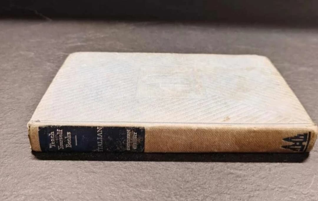 1962 Teach Yourself Books ITALIAN - Kathleen Speight