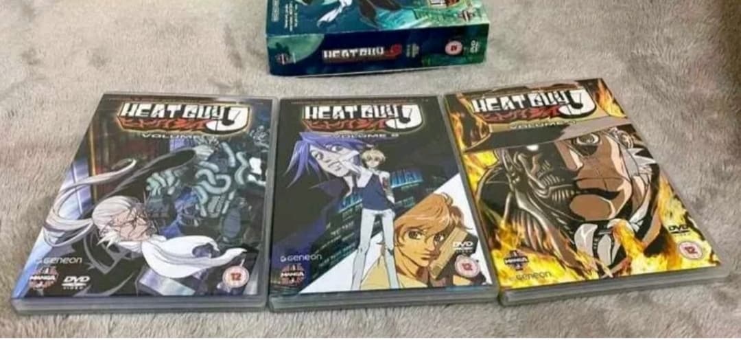 Heat Guy J Complete Series 1 DVD Box Set 6 Discs Manga Region B
