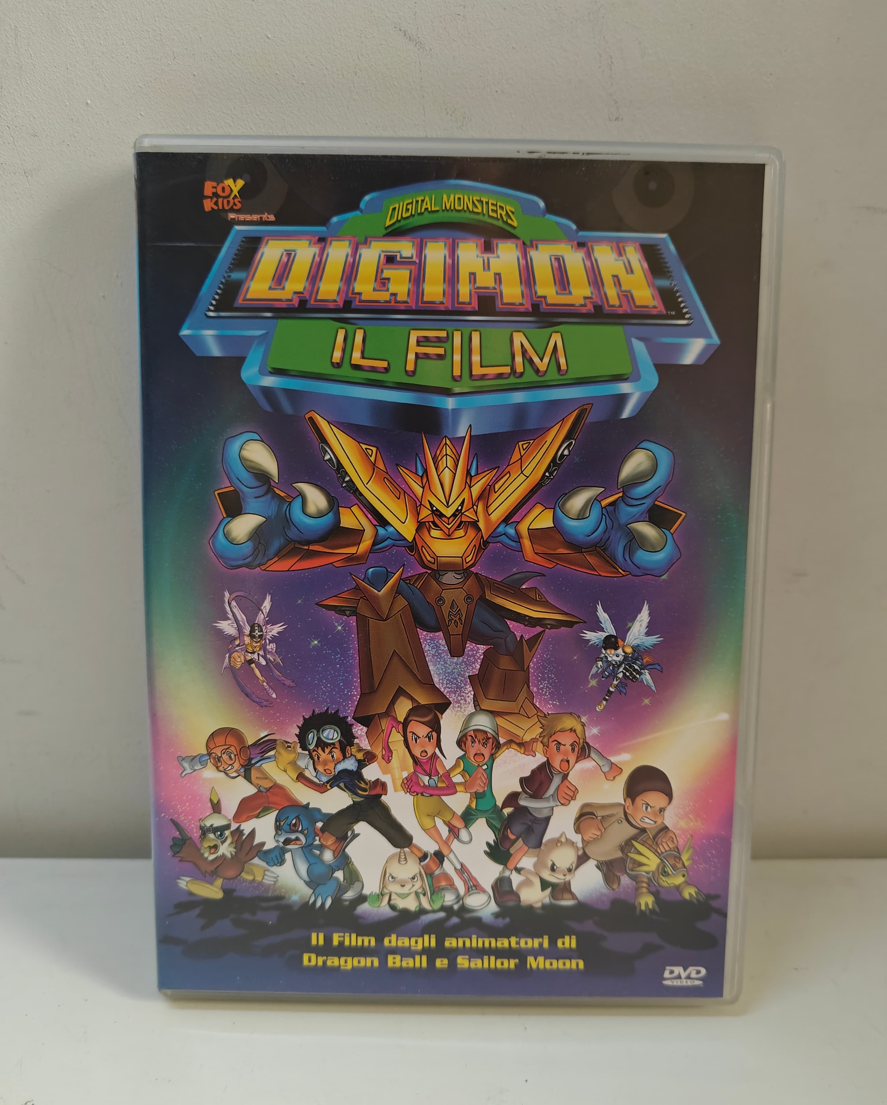 Digimon Il Film DVD Italian Digital Monsters The Movie RARE OOP Region 2