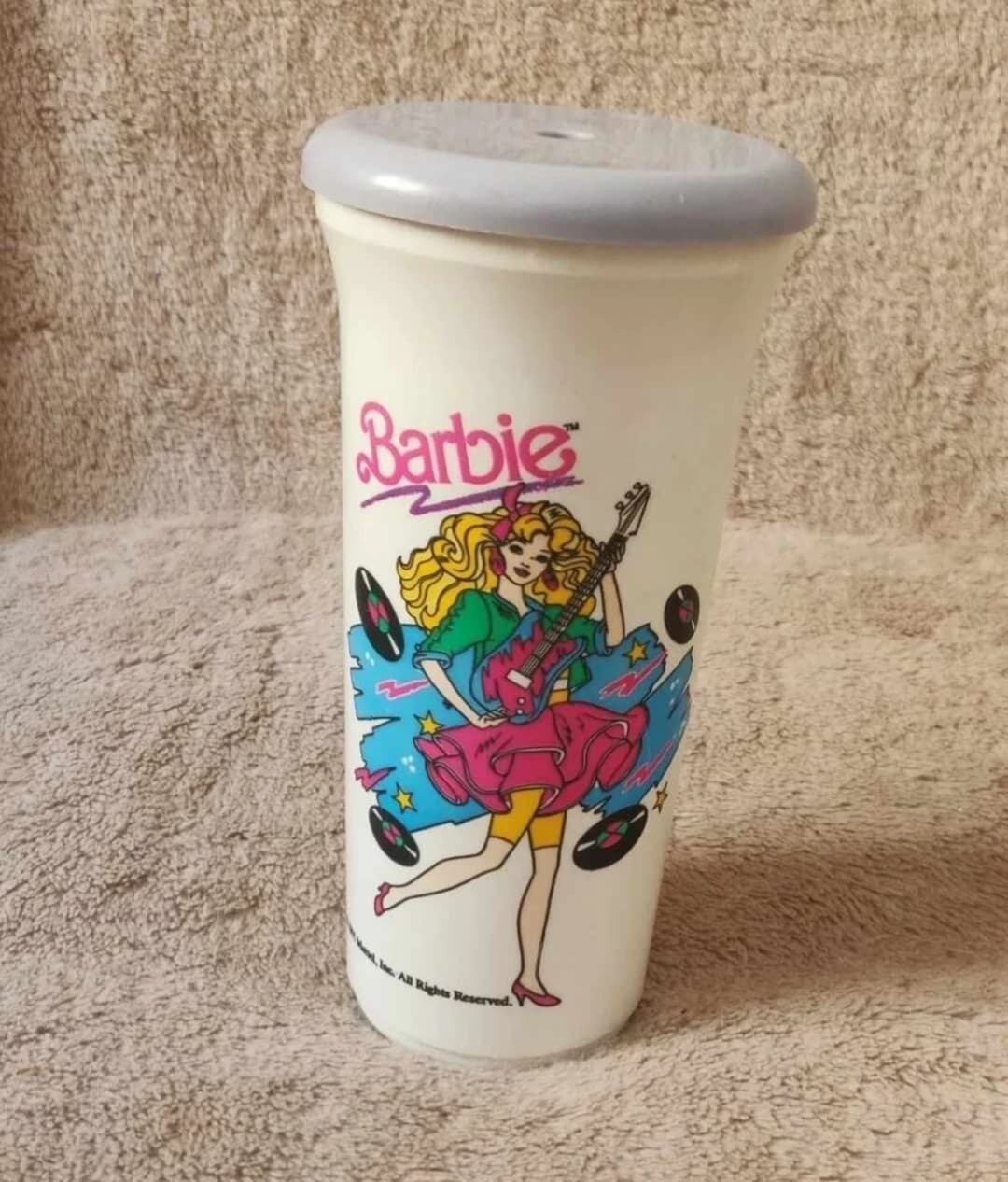 1991 Mattel Barbie Whistling Bottle Tumbler (No Straw)