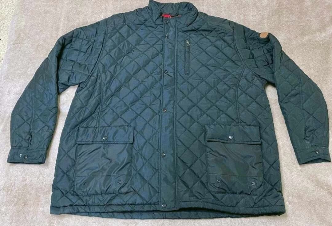 D555 Pollard Quilted Jacket Mens Black Size 6XL NEW