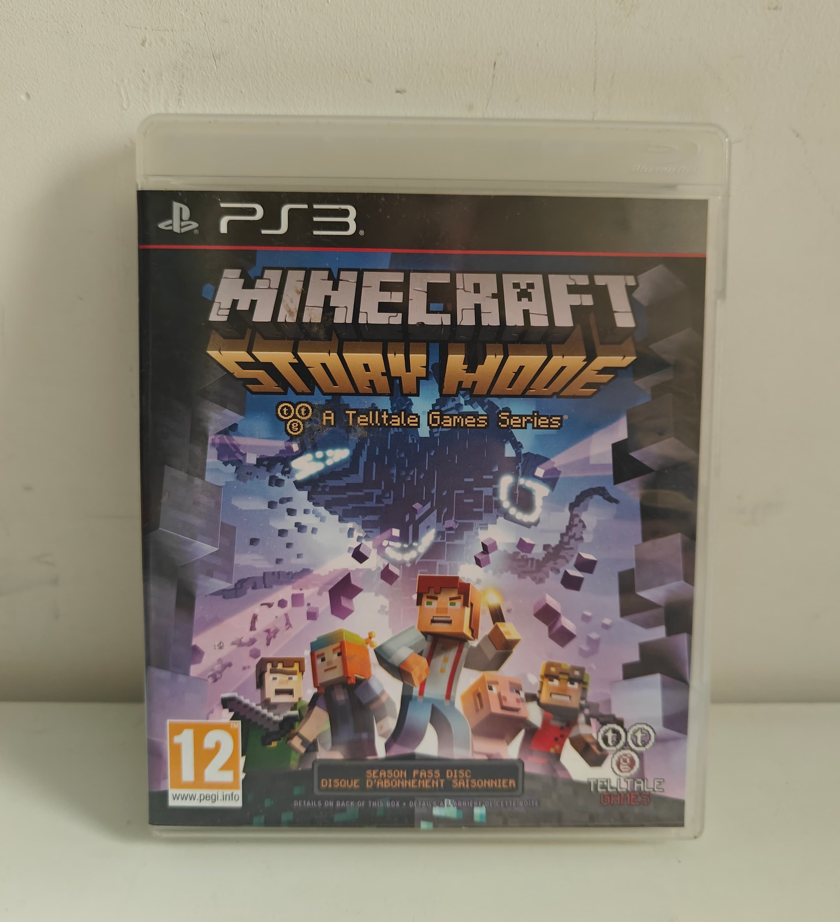 PS3 Minecraft: Story Mode - Season Pass Disc Playstation 3