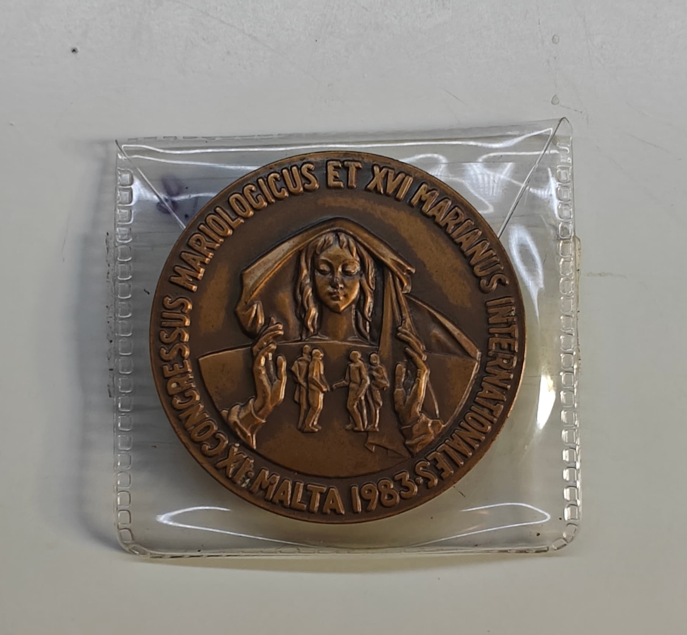 1983 Malta Gozo Centinarju Tal Madonna Ta’ Pinu Centenary Medal