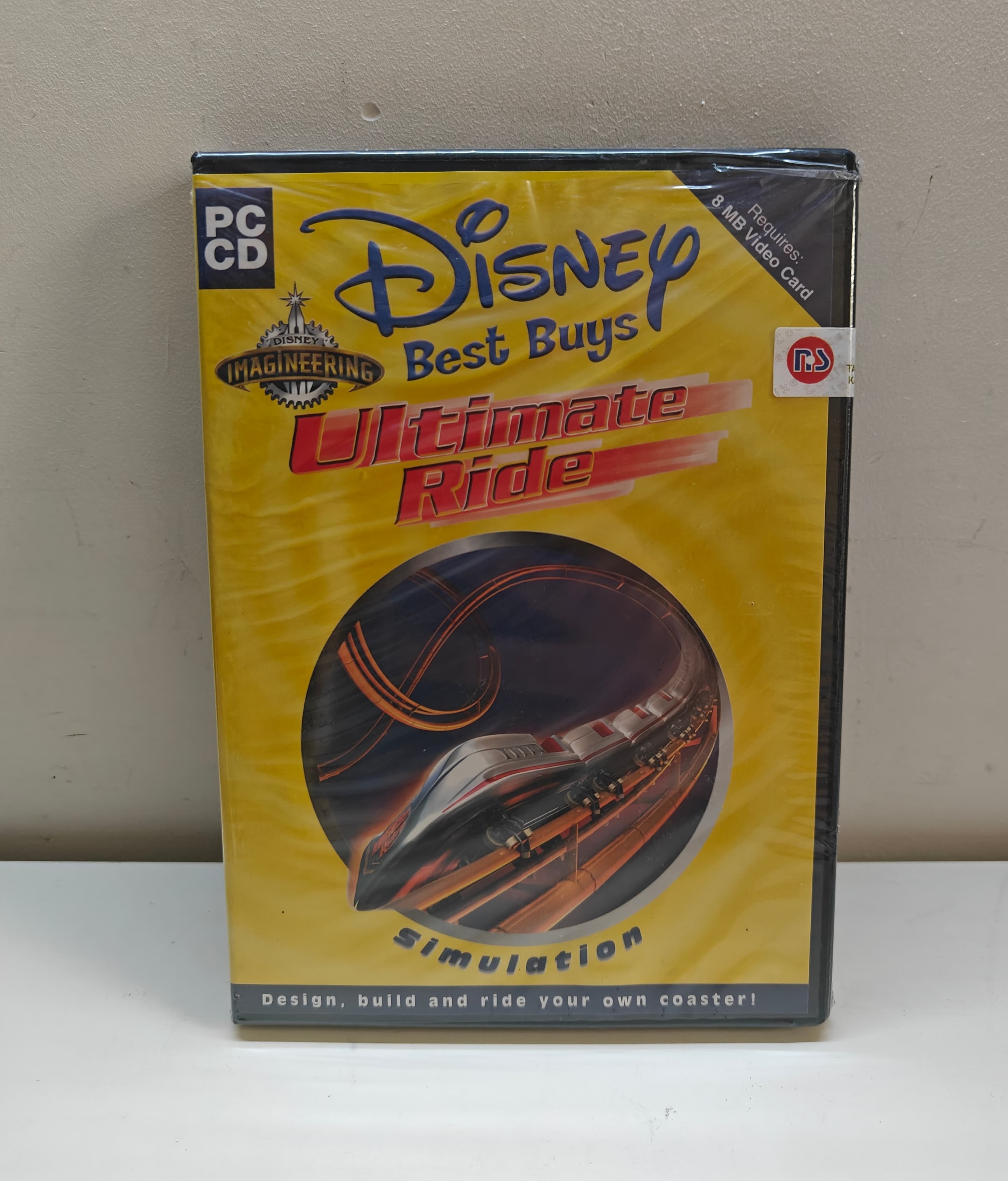 Disney Best Buys Imagineering's Ultimate Ride PC Game New Sealed