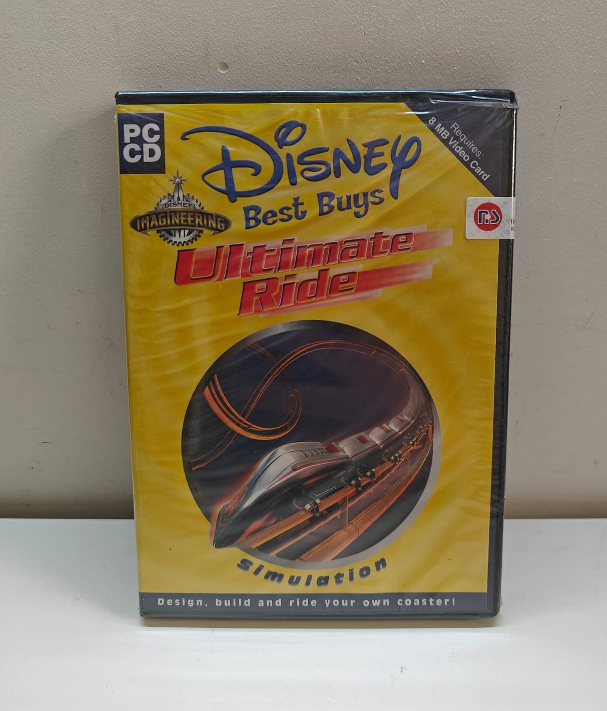 Disney Best Buys Imagineering's Ultimate Ride PC Game New Sealed