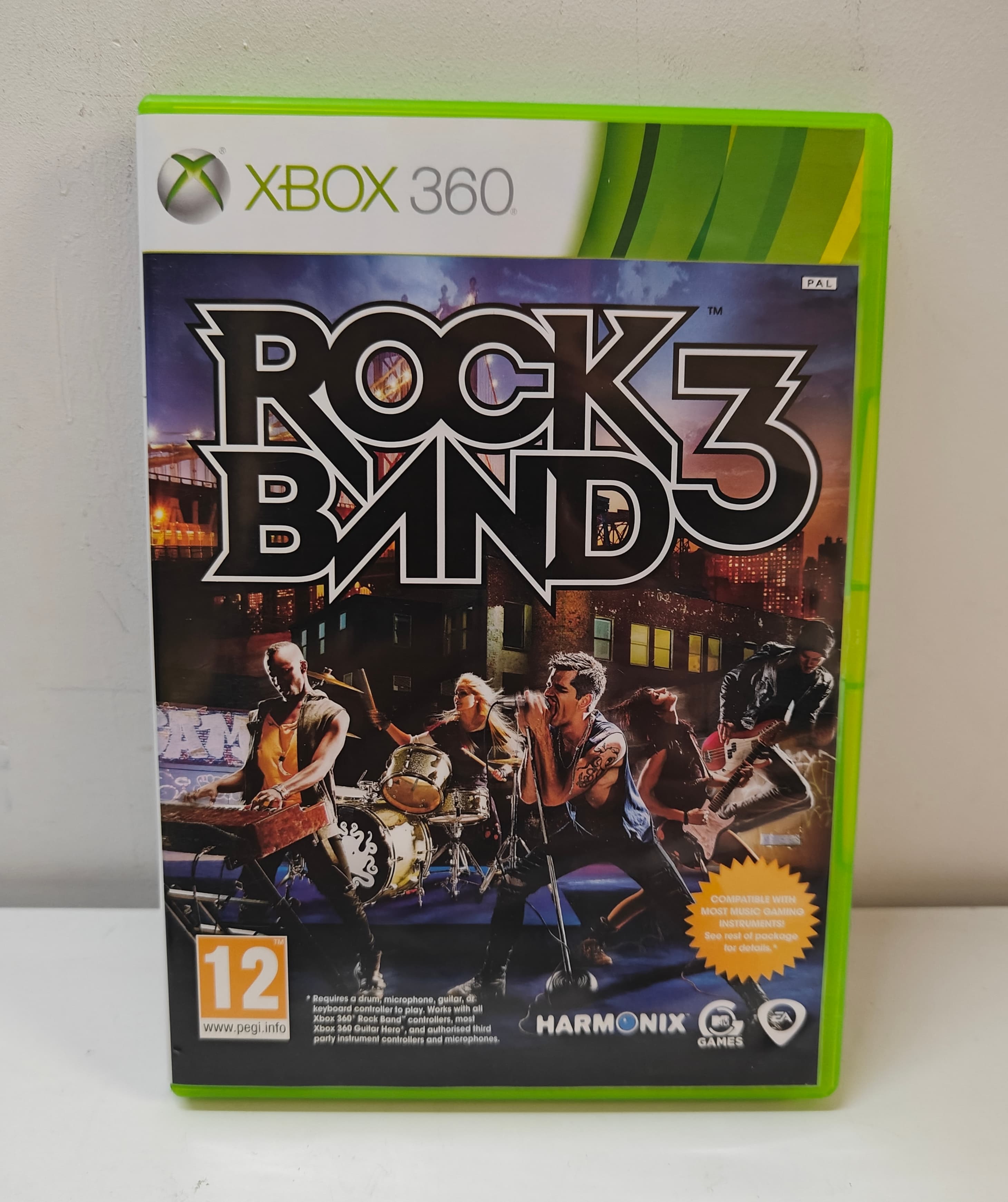 Xbox 360 Rock Band 3 Complete with Inserts