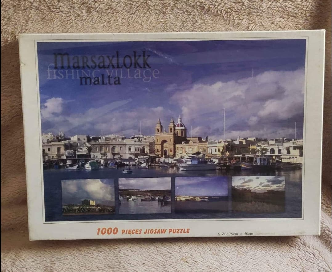 NEW SEALED Marsaxlokk Fishing Village Malta Puzzle 1000 pcs