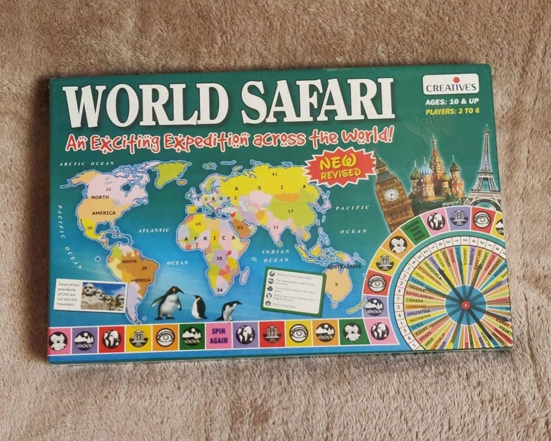 NEW SEALED World Safari - An Exciting Expedition Across the World