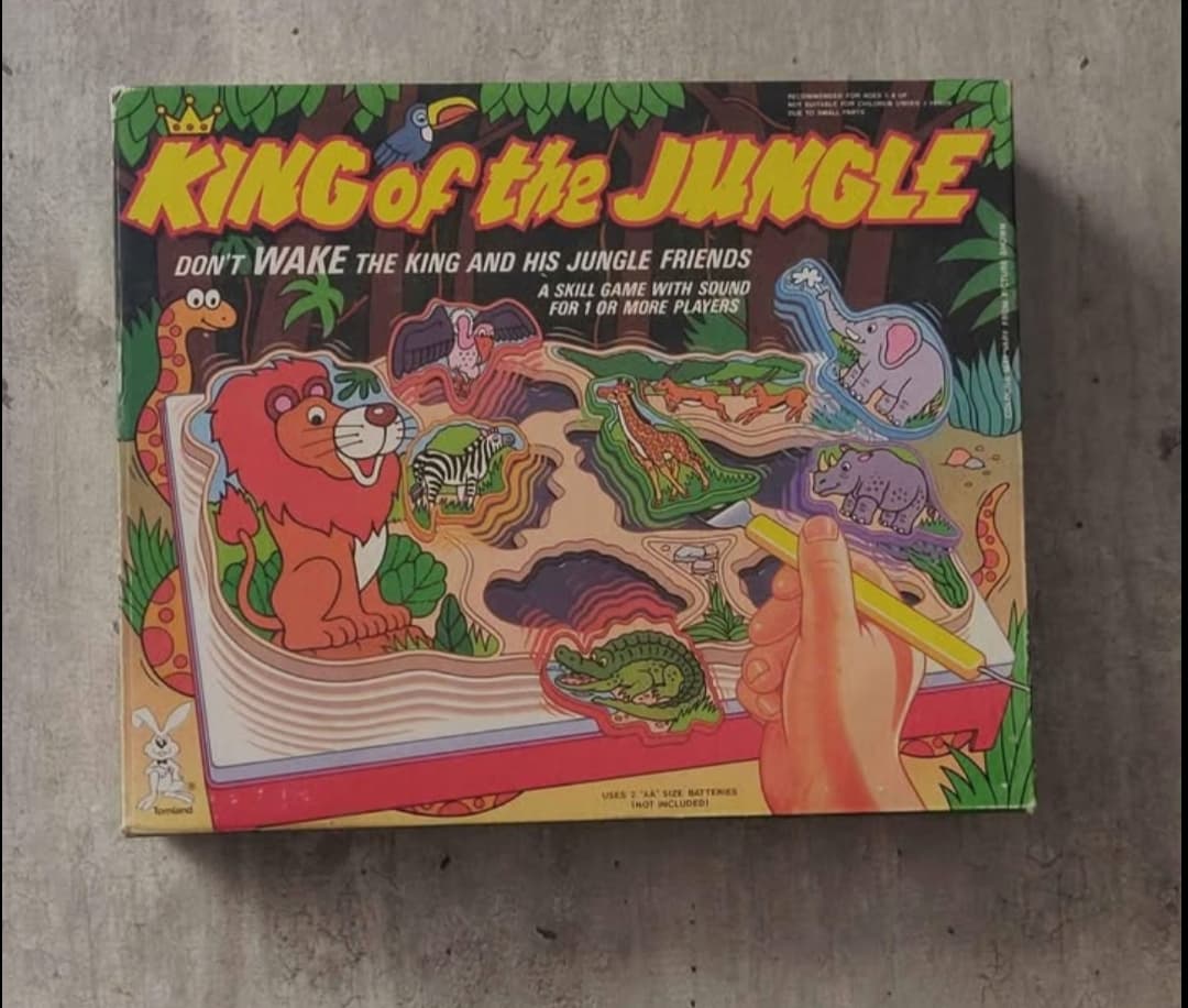 Vintage 1994 Tomland King of the Jungle NEW