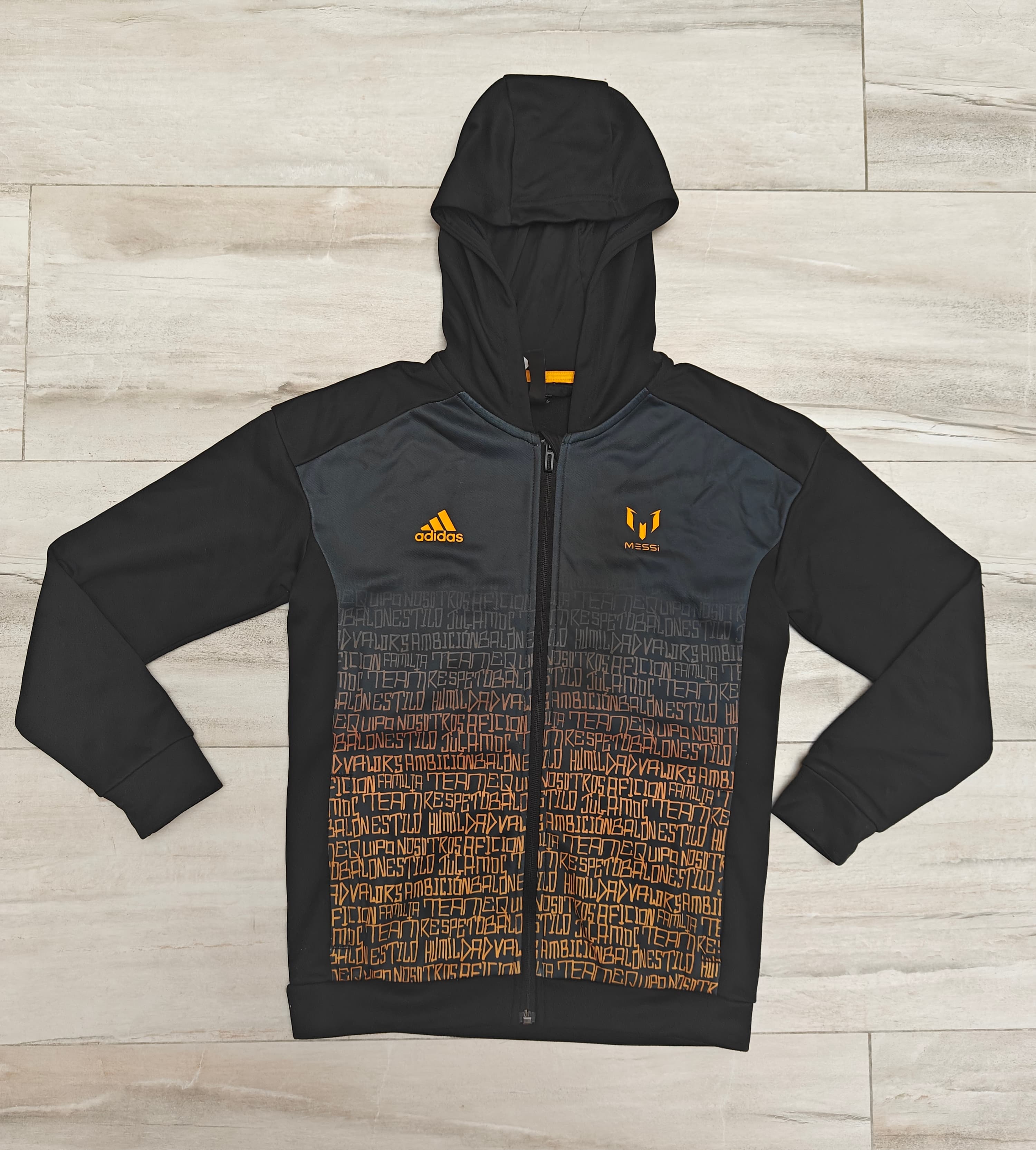 Adidas Kids' Messi Full-Zip Hoodie 11/12 Years
