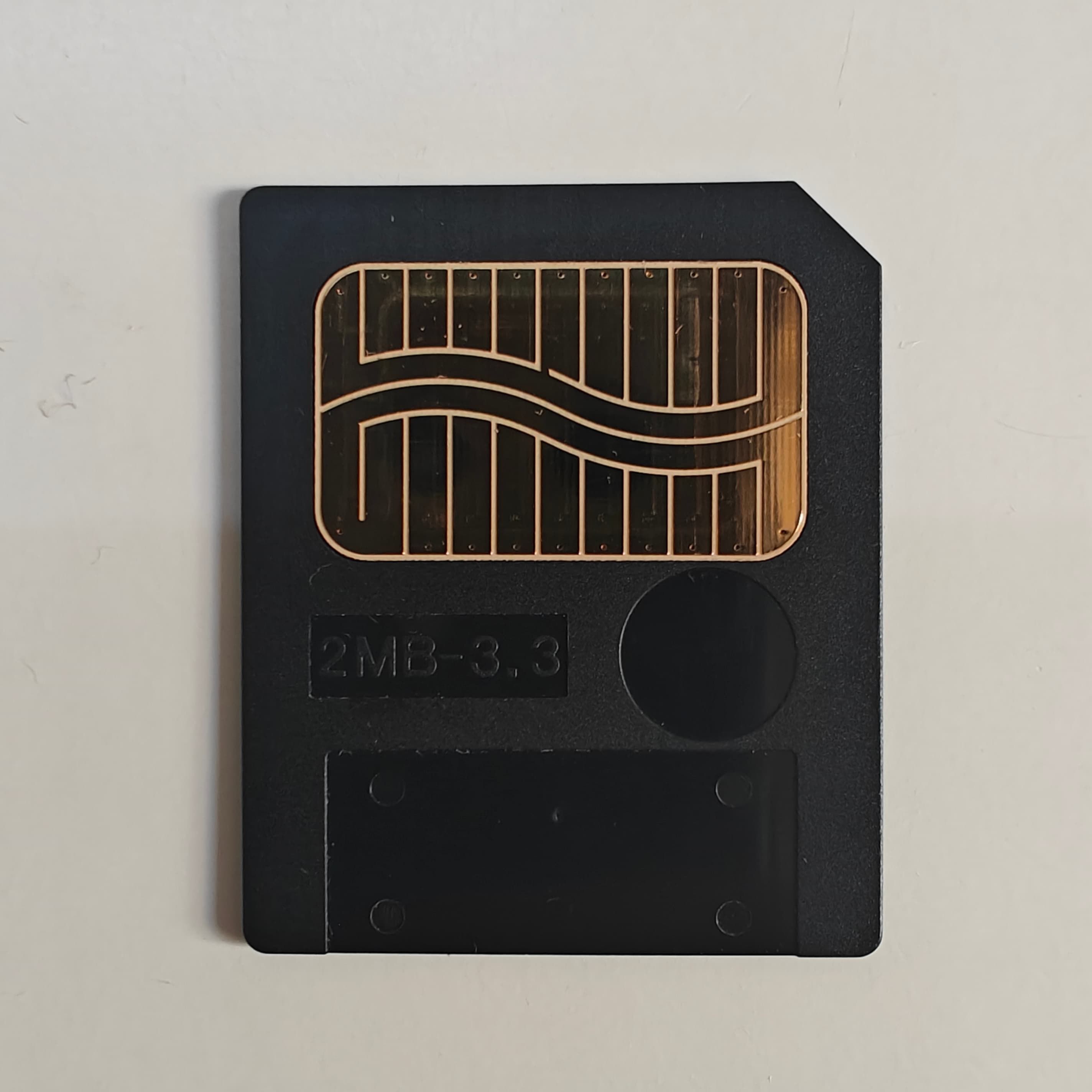 2MB SmartMedia Memory Card 3.3V - Tested for Olympus Fujifilm Yamaha Roland