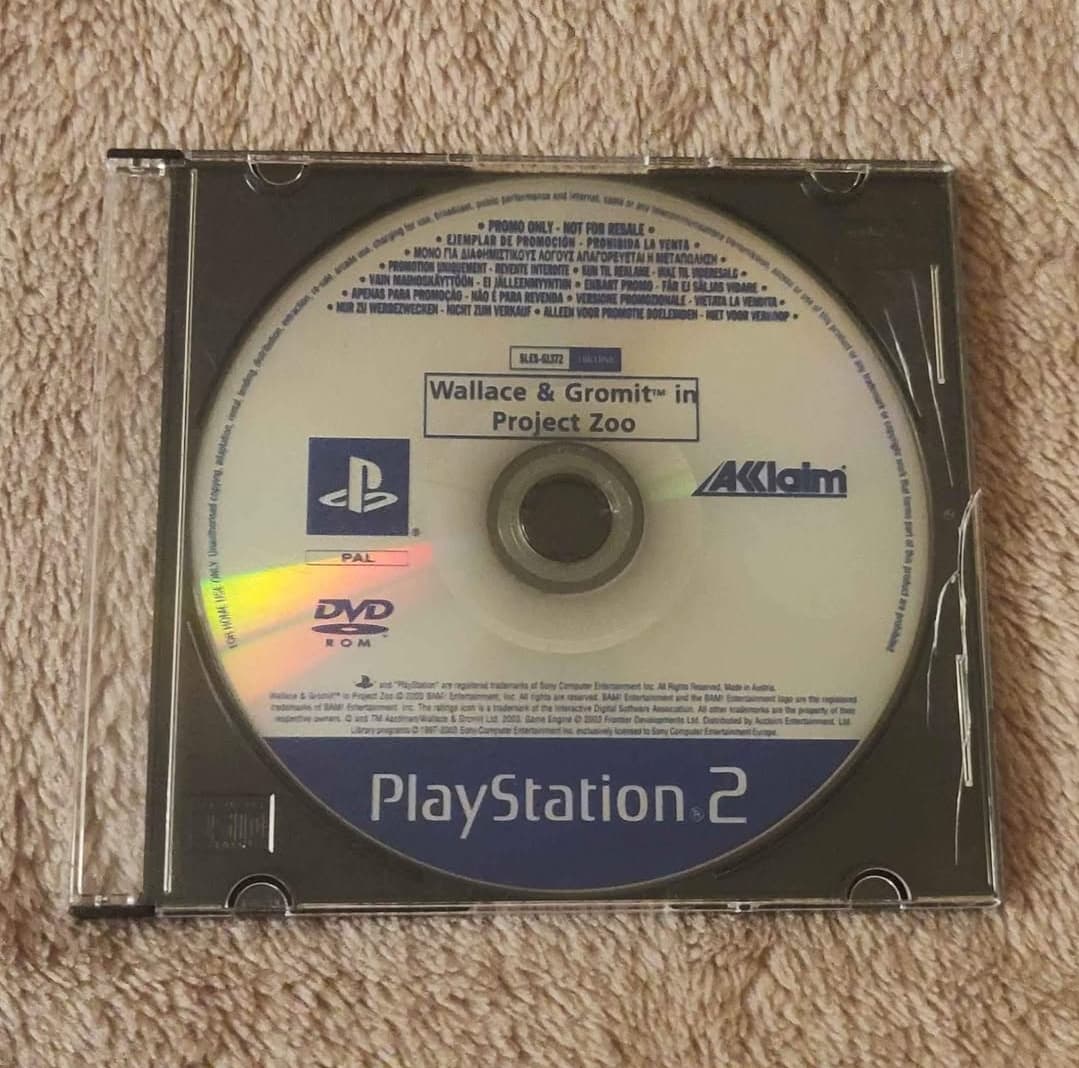 Wallace & Gromit in Project Zoo - Playstation 2 Promo Disc Only