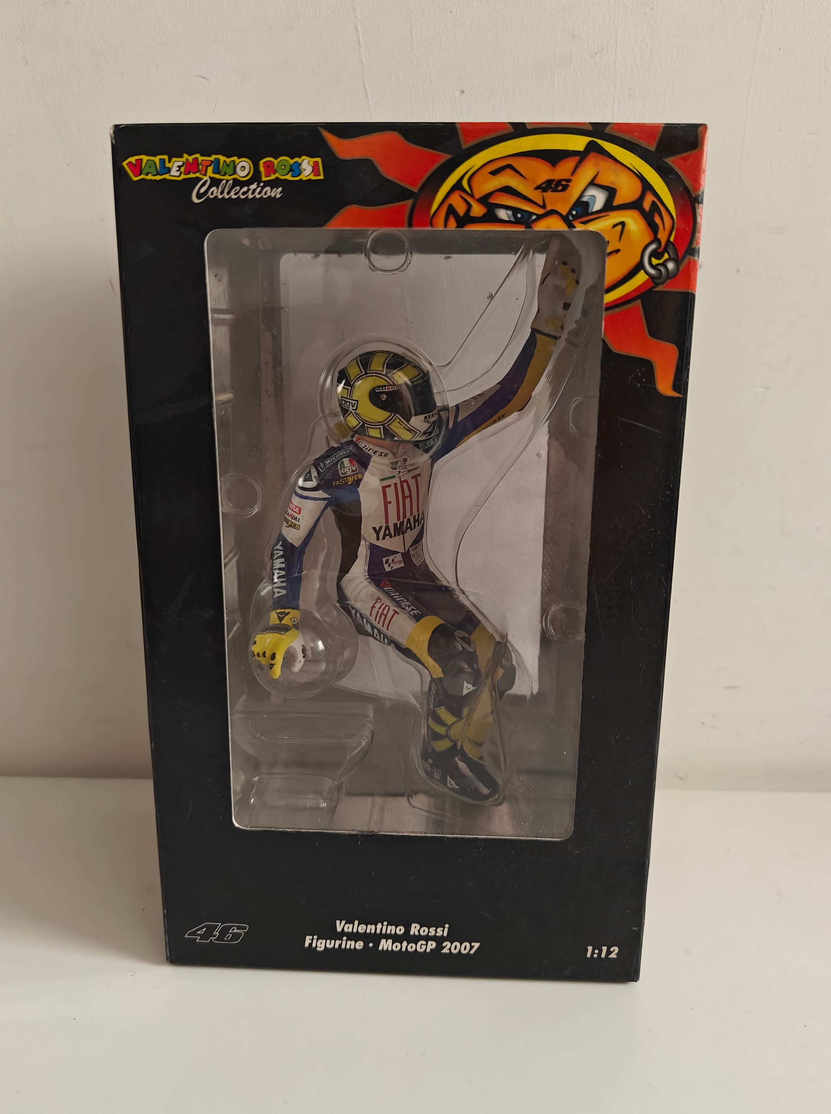 Minichamps 1:12 Valentino Rossi Figurine MotoGP 2007