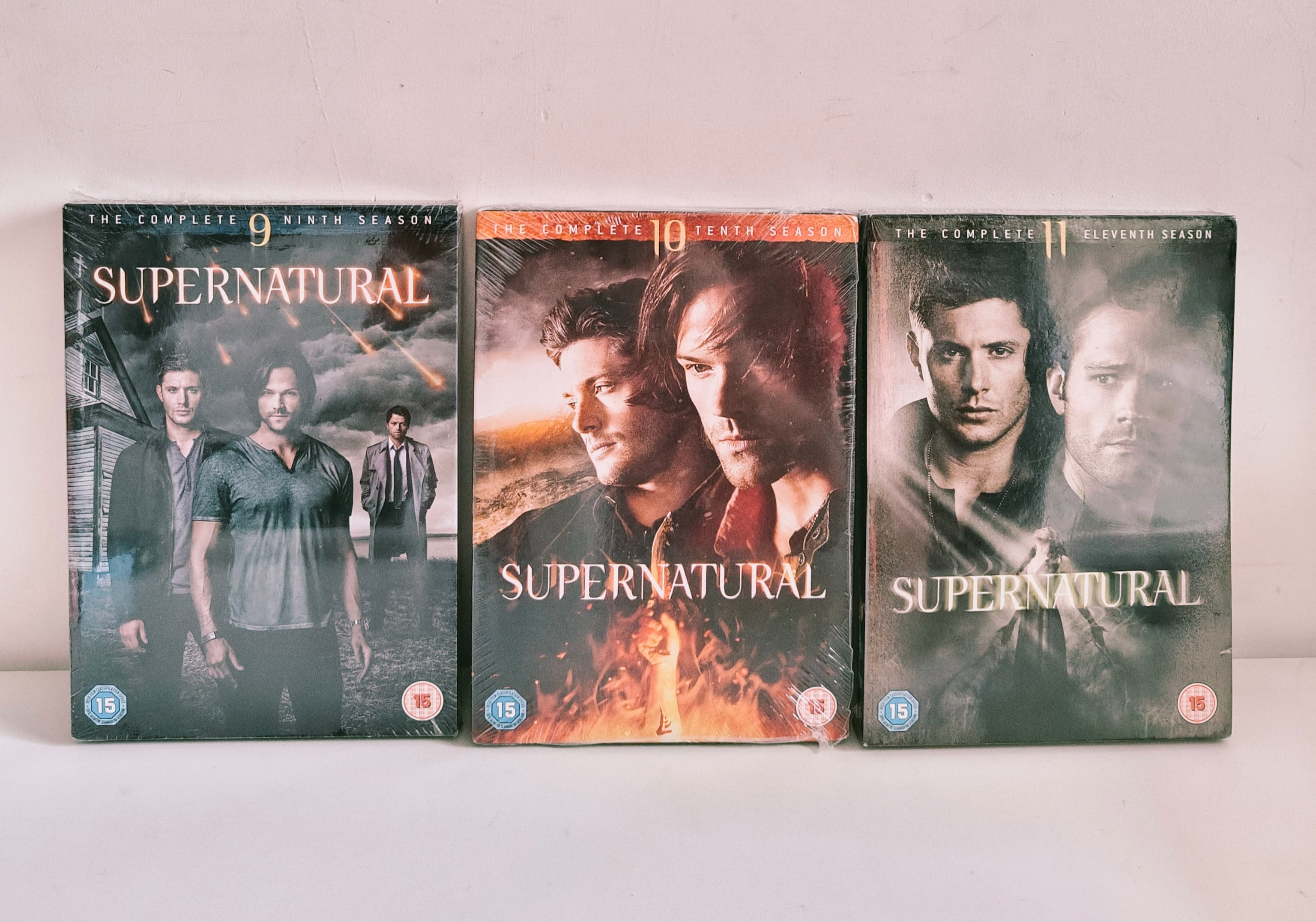 Supernatural DVDs Season 9, 10 & 11 New Sealed