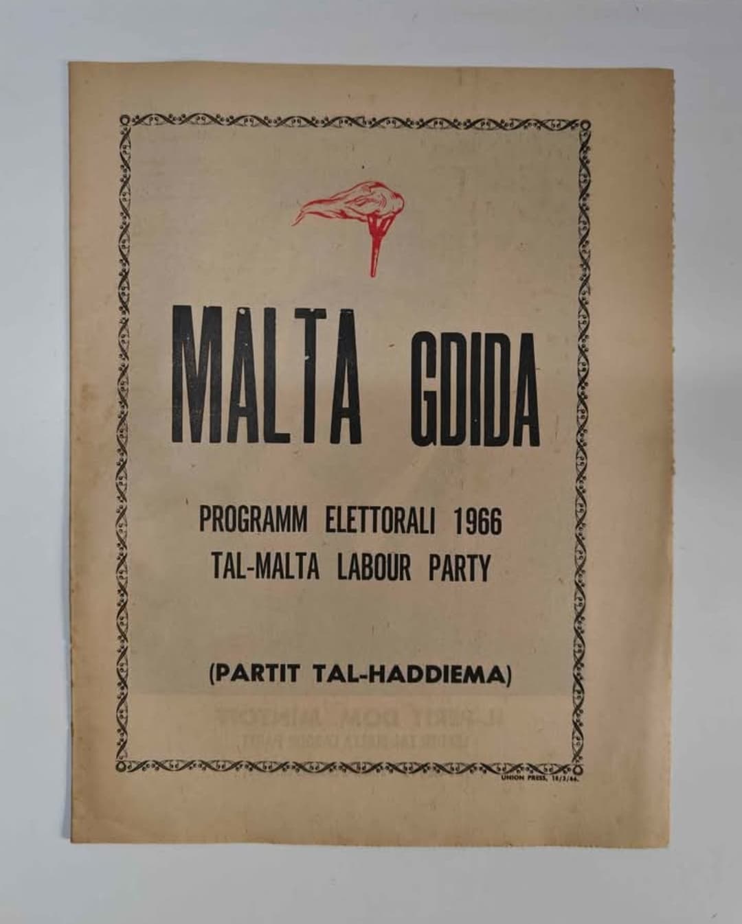 1966 Electoral Program of the Malta Labour Party