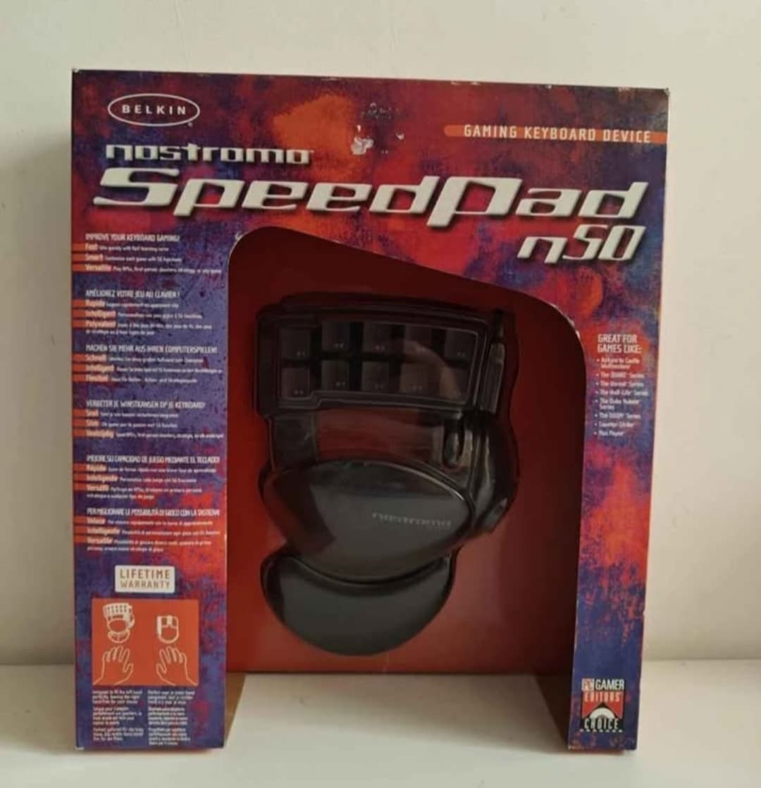 Belkin Nostromo Speed Pad N50 Gaming Keyboard Device