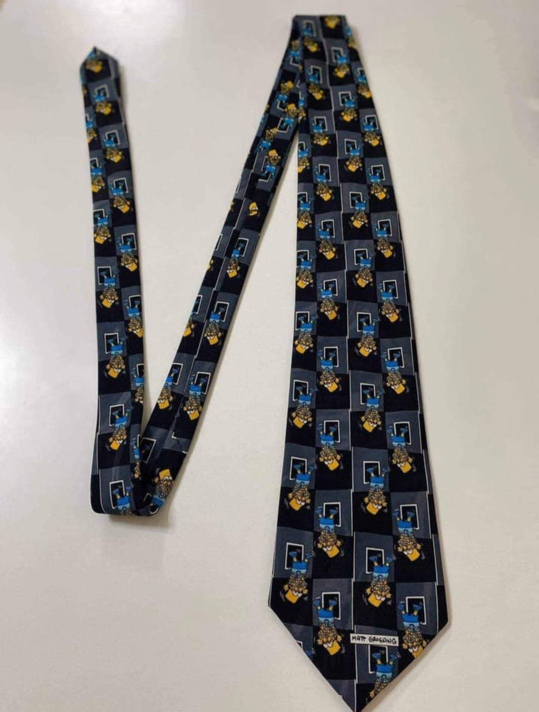 Matt Groening The Simpsons Tie