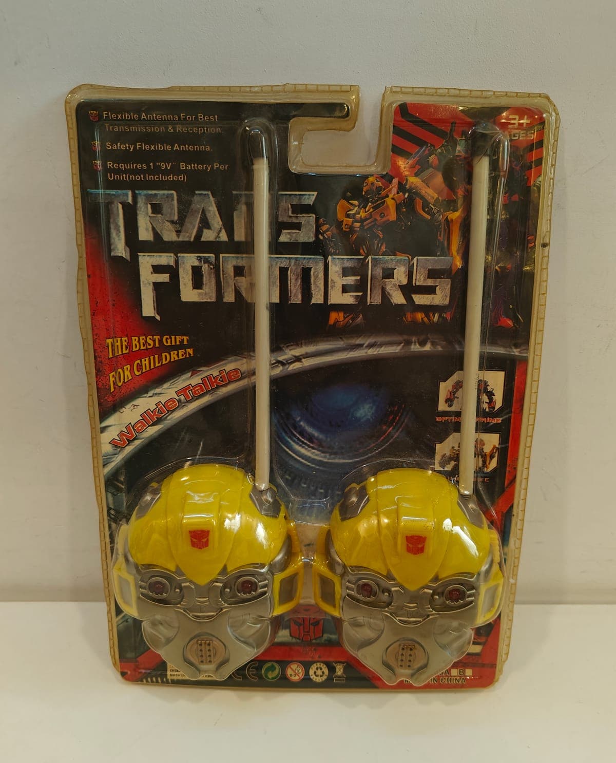 Retro Transformers Bumblebee Walkie Talkies