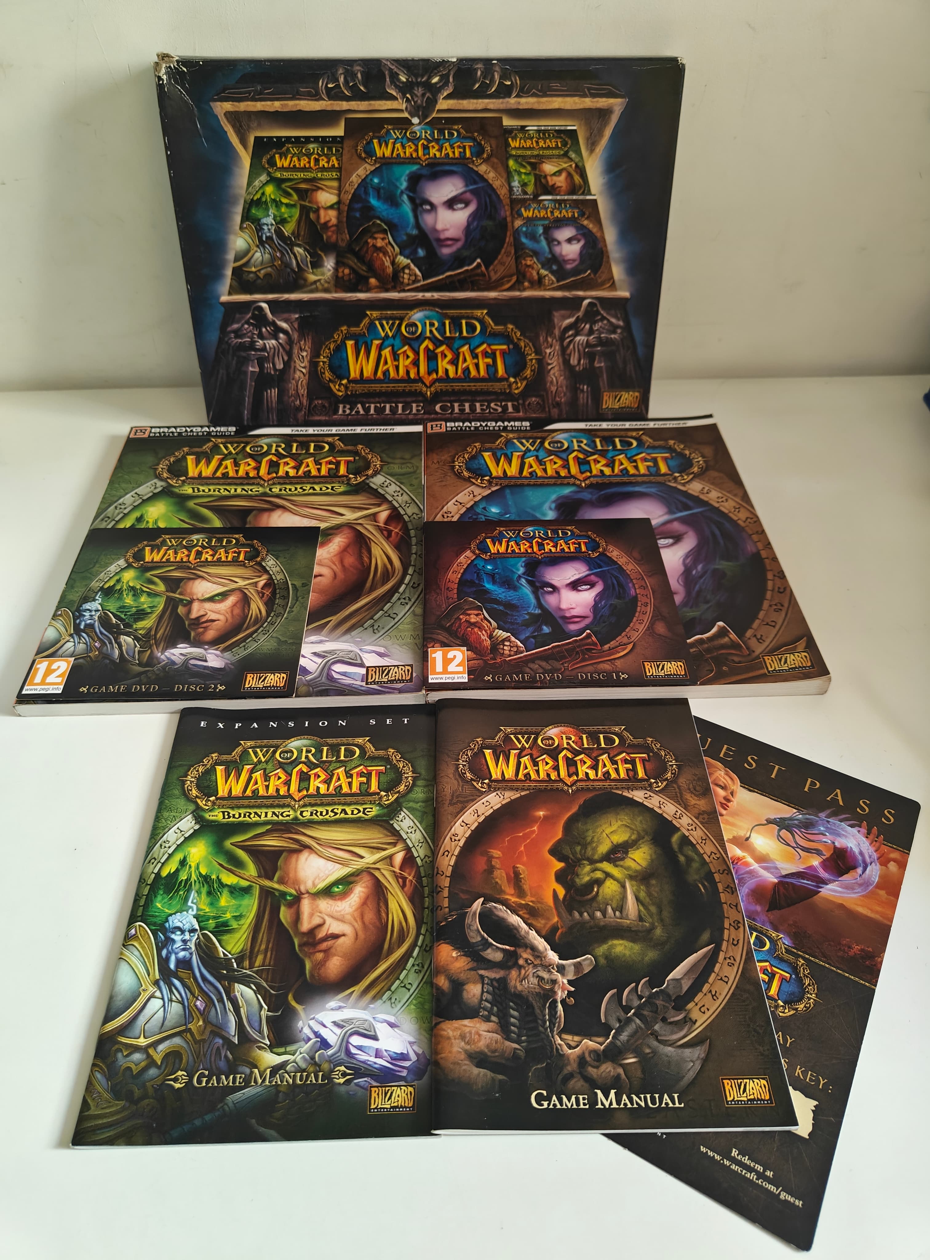 World of Warcraft Battle Chest PC (2007) - Complete in Box