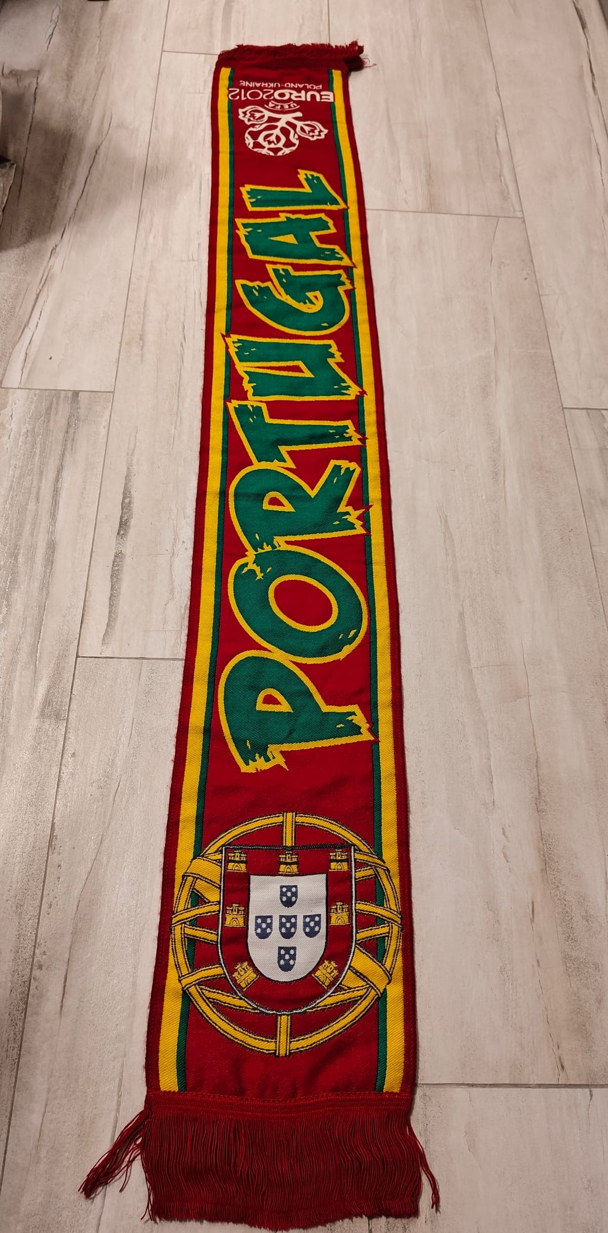 Portugal Euro 2012 Official Soccer Scarf - Poland/Ukraine