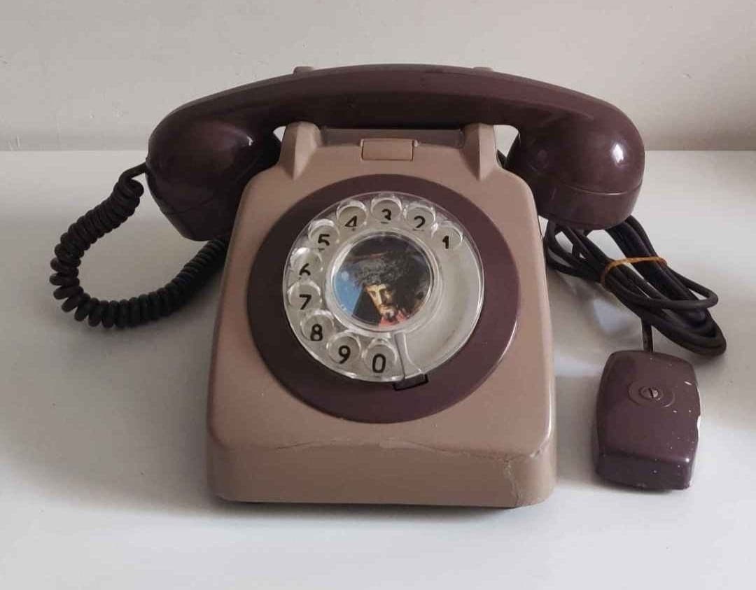 Vintage Rotary Telephone Set