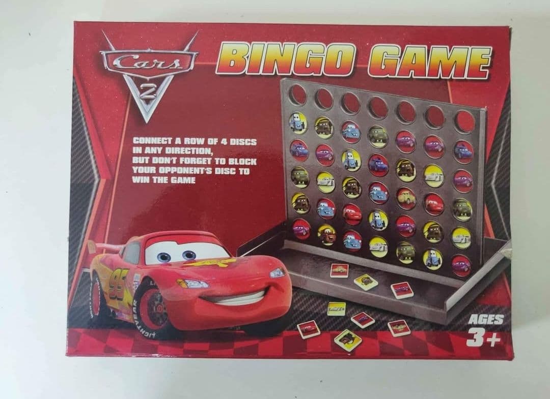 Cars 2 Bingo Game NEW