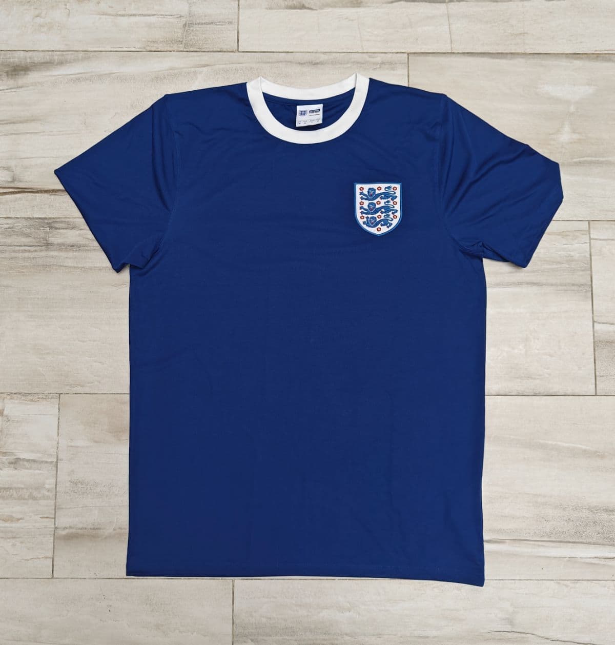 Official England Nivea Men Football Shirt 2011 Training Top Blue Size Medium M