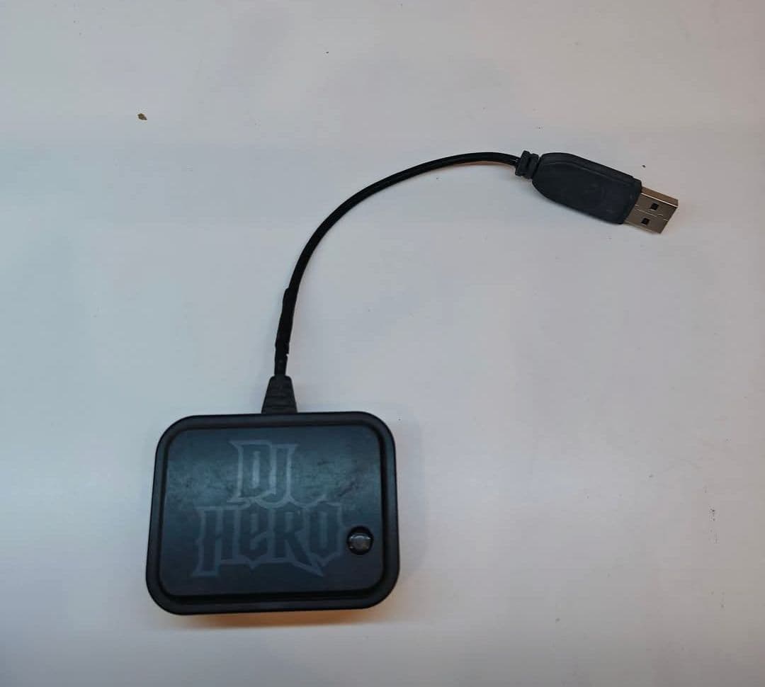 DJ Hero Wireless Turntable Receiver Dongle PRT-0001.809 PS2 PS3 Playstation Game