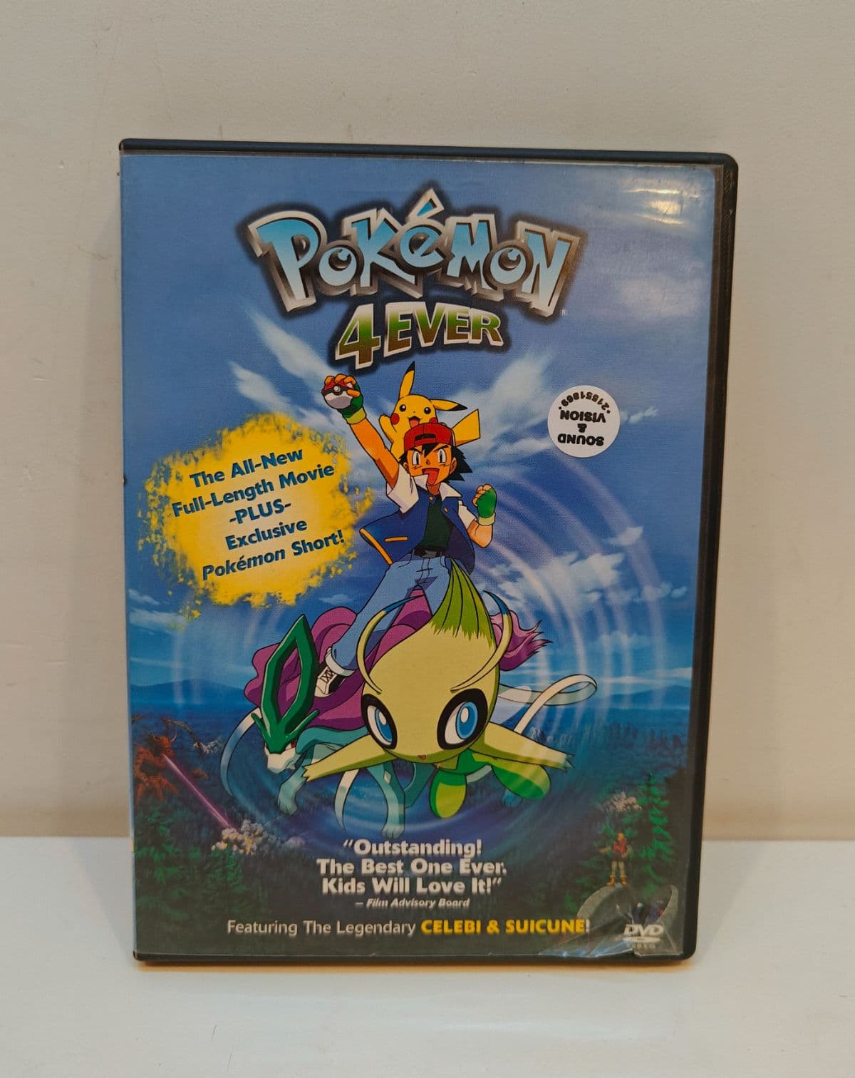 Pokémon 4Ever DVD : Celebi Voice of the Forest (2003 Miramax Anime)