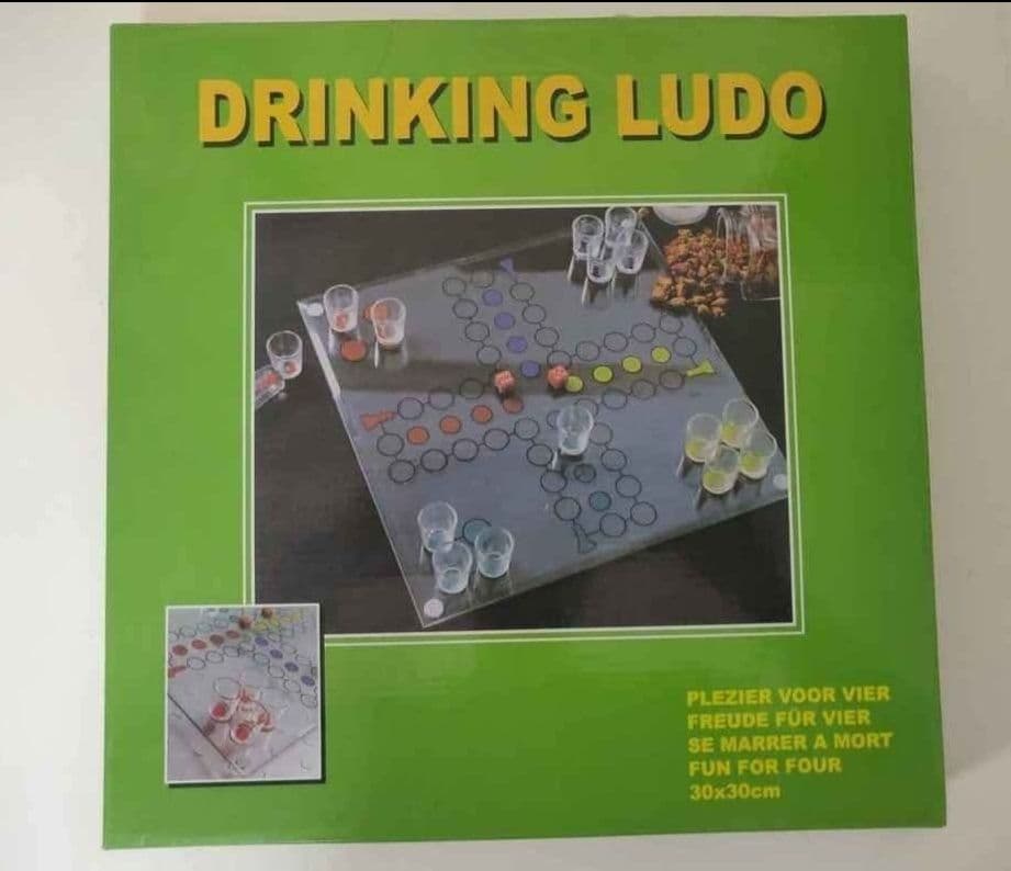 Drinking Ludo Fun for Four NEW