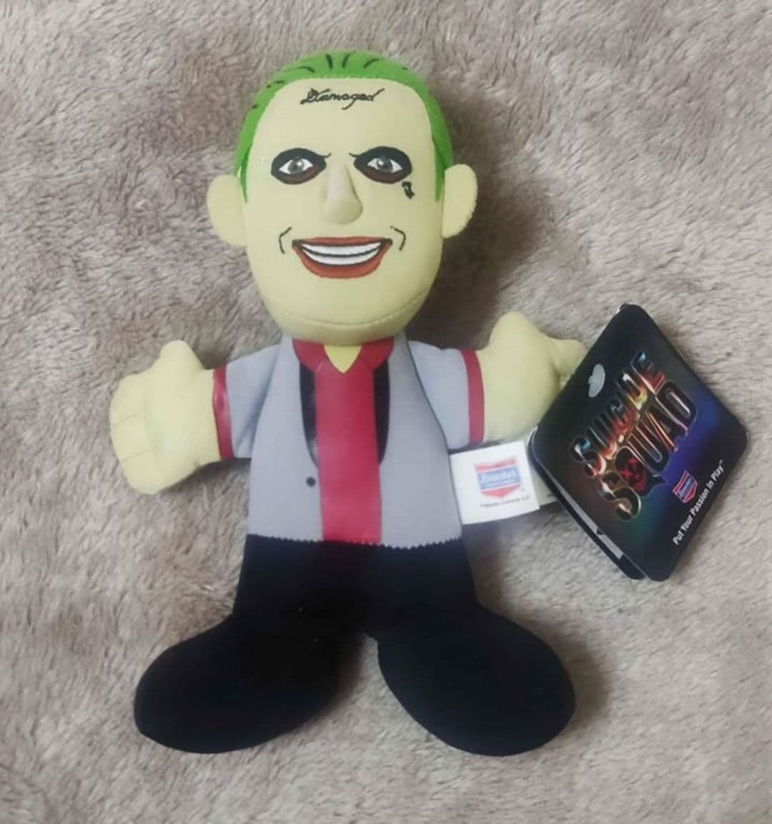 The Joker Suicide Squad Bleacher Creatures DC Comics 7inch Plush Toy NEW