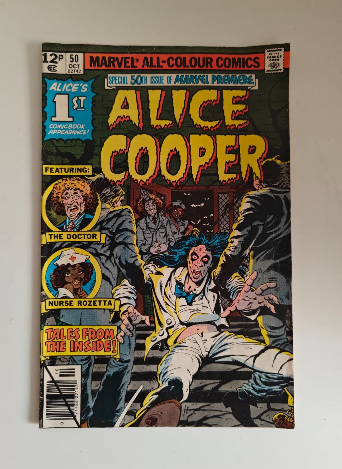 Marvel Premiere #50 (1979) - 1st Alice Cooper Appearance - Good Condition