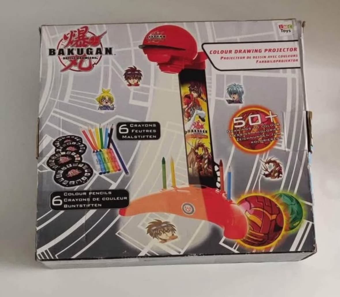 Bakugan Colour Drawing Projector