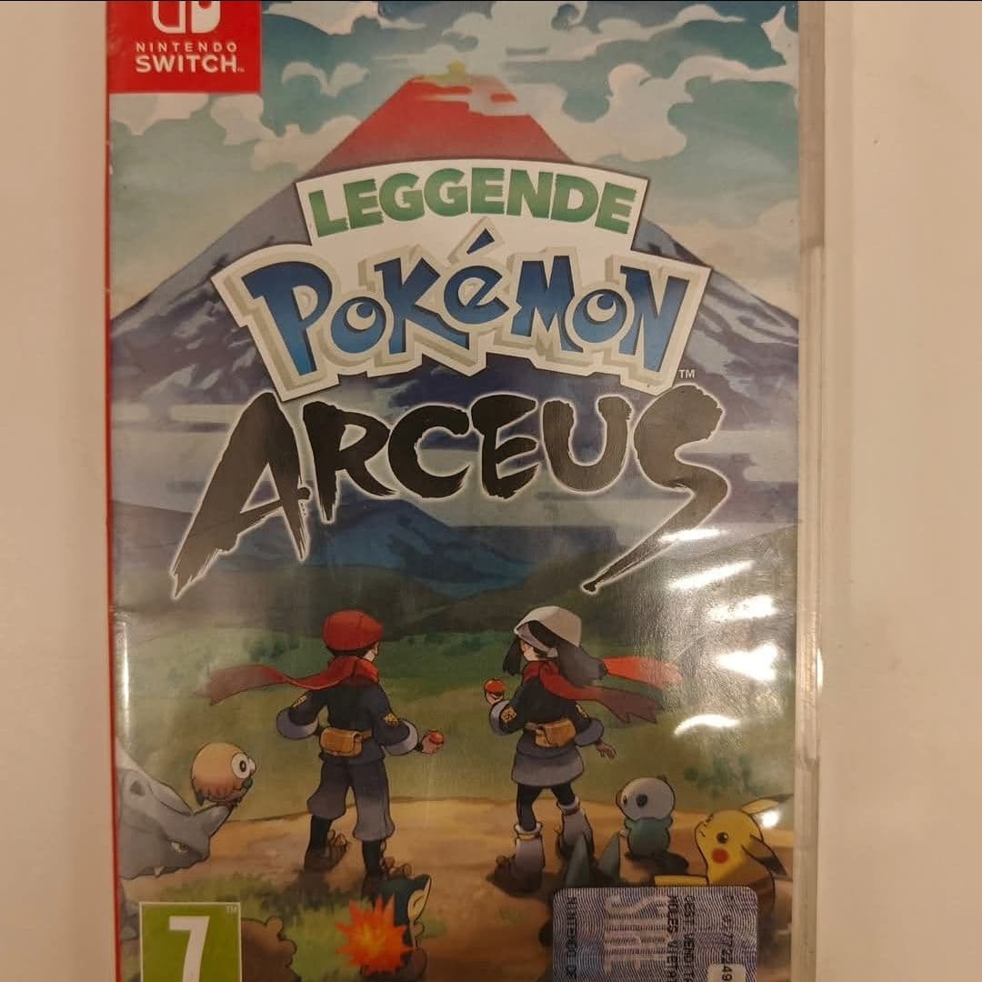 €10 - Nintendo Switch CASE ONLY Pokemon Legends: Arceus Italian Version