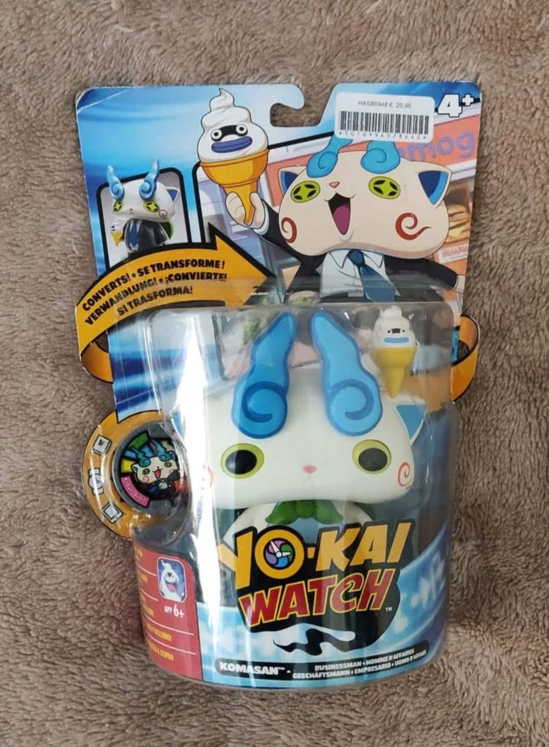 Komasan Yo-kai Watch Figure Hasbro