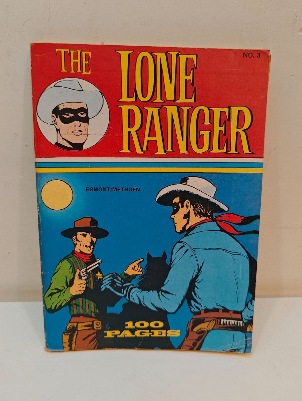 Vintage The Lone Ranger Comic Collection No 3 1977 Egmont Methuen 100 Pages