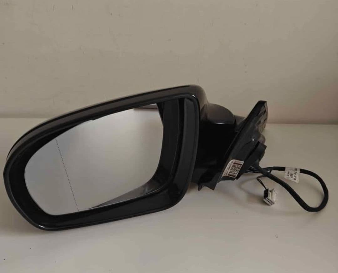 2010 Mercedes W207 E350 E550 Coupe Front Left Side Mirror Door Rear View Black