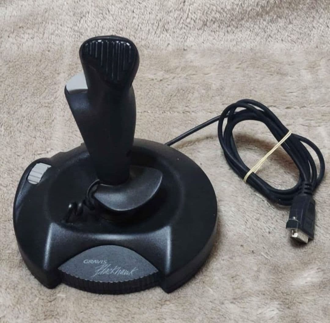 Gravis Blackhawk Joystick 5-Button PC Gaming Controller PC Serial Port