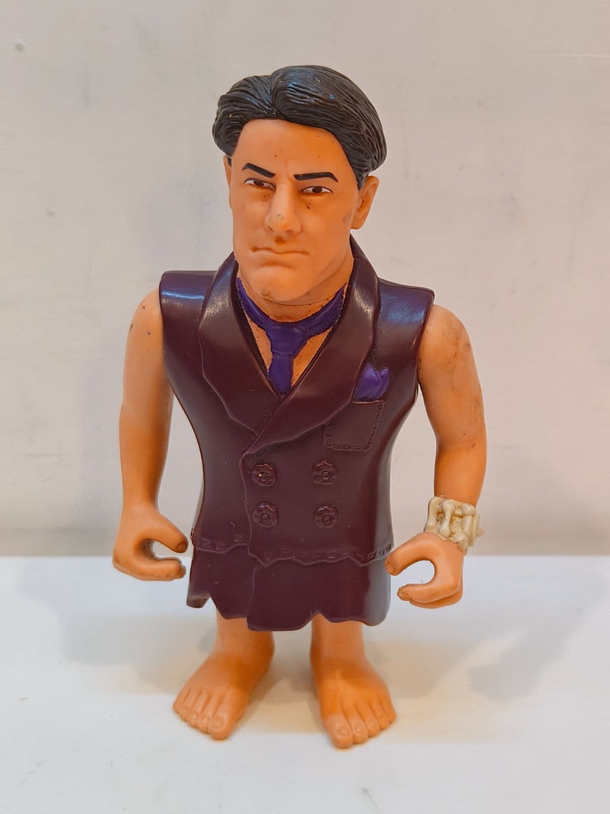 Vintage 1993 Mattel The Flintstones Movie Action Figure - Evil Cliff Vandercave